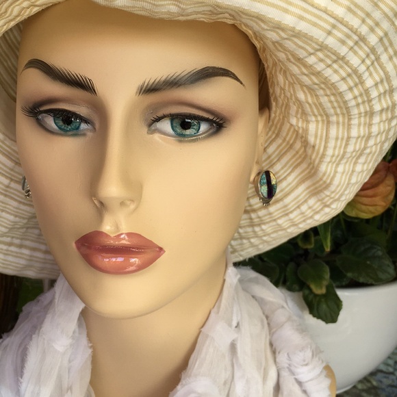 DAVID ROSALES Vintage Opal Sugilite Turquoise Post - Picture 4 of 7